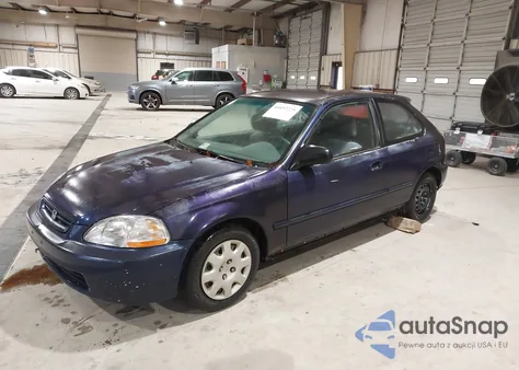 1998 Honda Civic Dx из США, поврежденный, VIN 2HGEJ6447WH103800